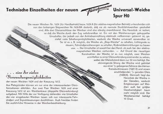 Fleischmann Katalog 1955