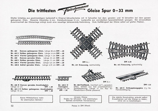 Fleischmann Katalog 1955