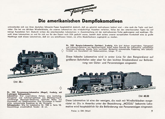 Fleischmann Katalog 1956