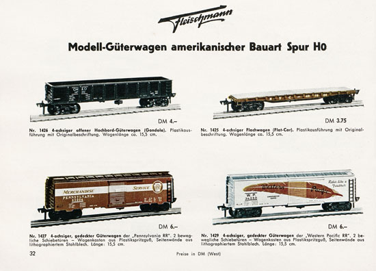 Fleischmann Katalog 1956