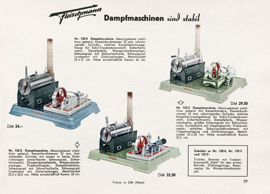 Fleischmann Katalog 1956