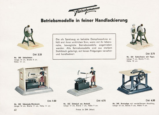 Fleischmann Katalog 1956