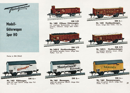 Fleischmann Katalog 1957