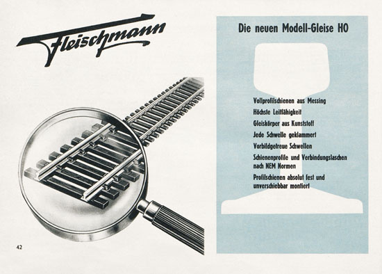 Fleischmann Katalog 1957