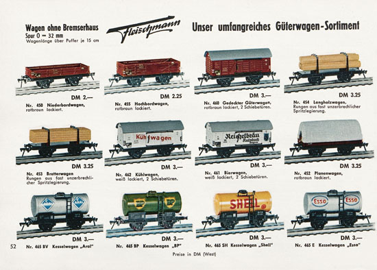 Fleischmann Katalog 1957