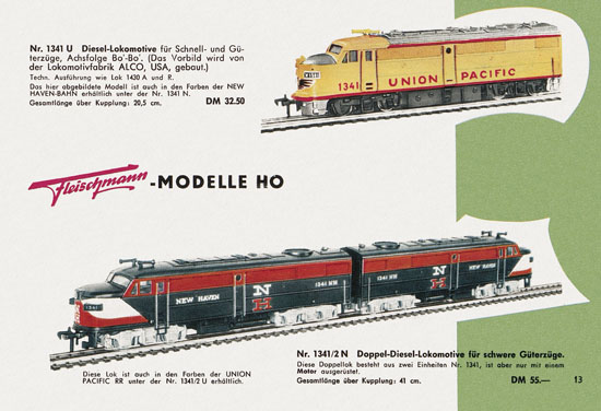 Fleischmann Katalog 1958-1959