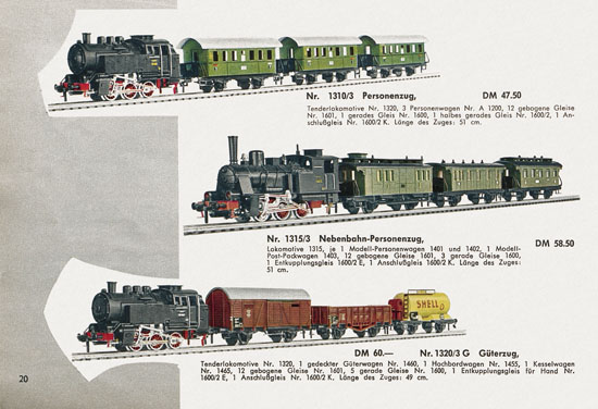 Fleischmann Katalog 1958-1959