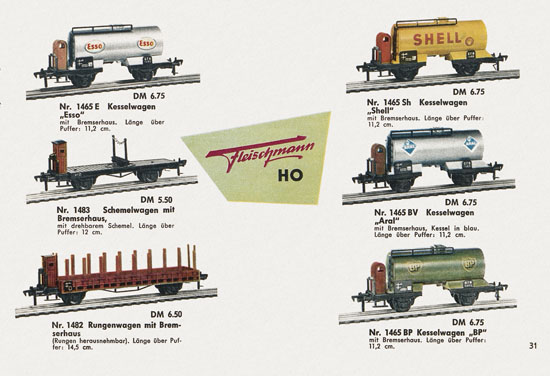 Fleischmann Katalog 1958-1959