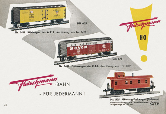 Fleischmann Katalog 1958-1959