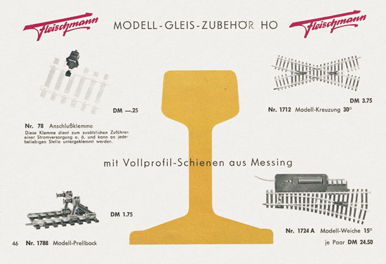 Fleischmann Katalog 1958-1959