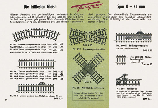 Fleischmann Katalog 1958-1959