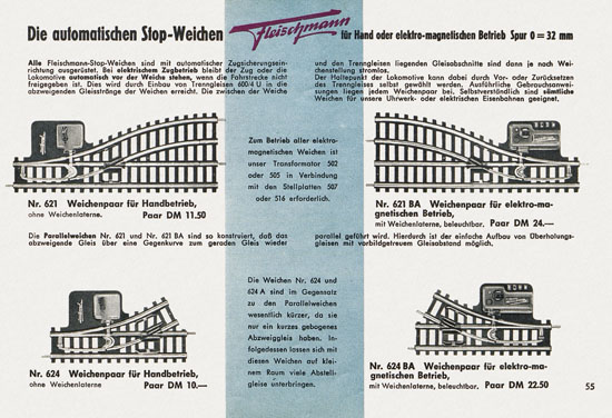 Fleischmann Katalog 1958-1959