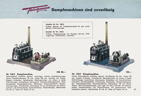 Fleischmann Katalog 1958-1959