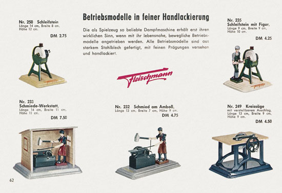 Fleischmann Katalog 1958-1959