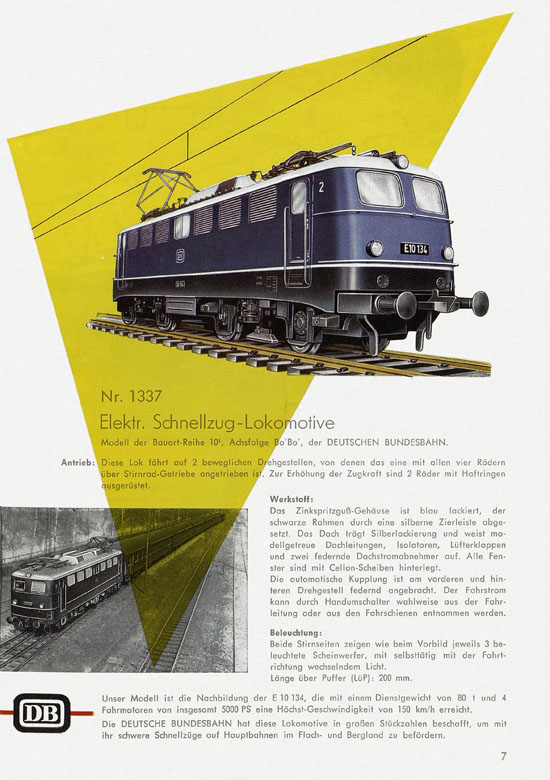 Seite 9 Fleischmann Katalog 1959-1960
