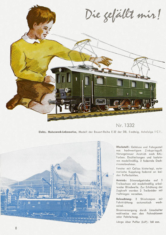 Seite 10 Fleischmann Katalog 1959-1960