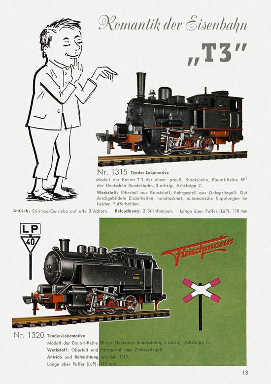 Seite 15 Fleischmann Katalog 1959-1960