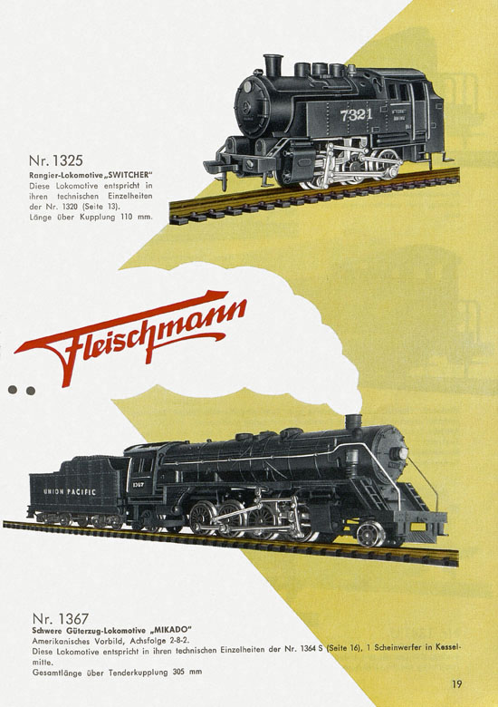 Seite 21 Fleischmann Katalog 1959-1960