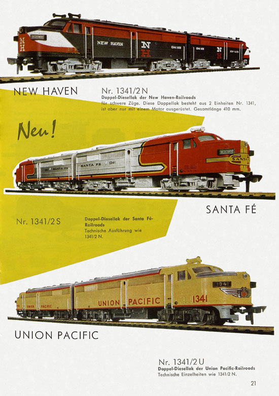 Seite 23 Fleischmann Katalog 1959-1960