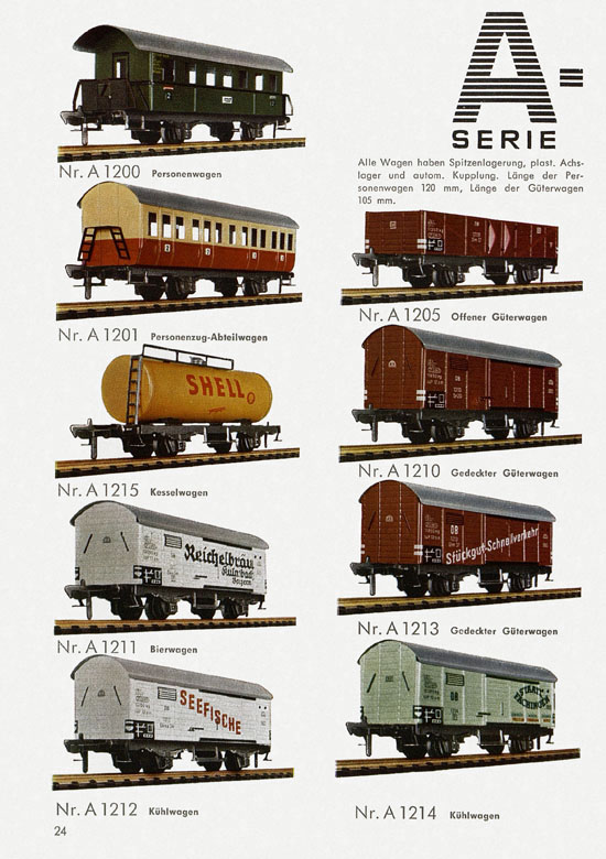 Seite 26 Fleischmann Katalog 1959-1960