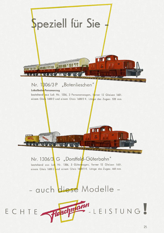 Fleischmann Katalog 1959-1960