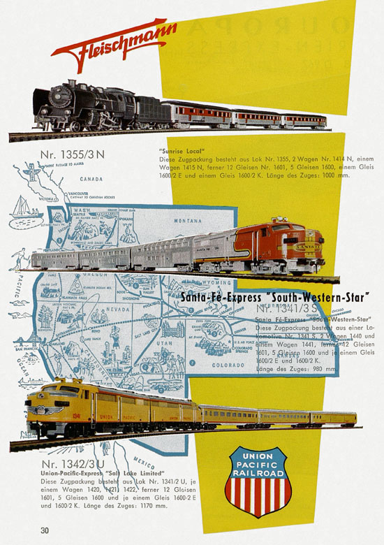 Seite 32 Fleischmann Katalog 1959-1960