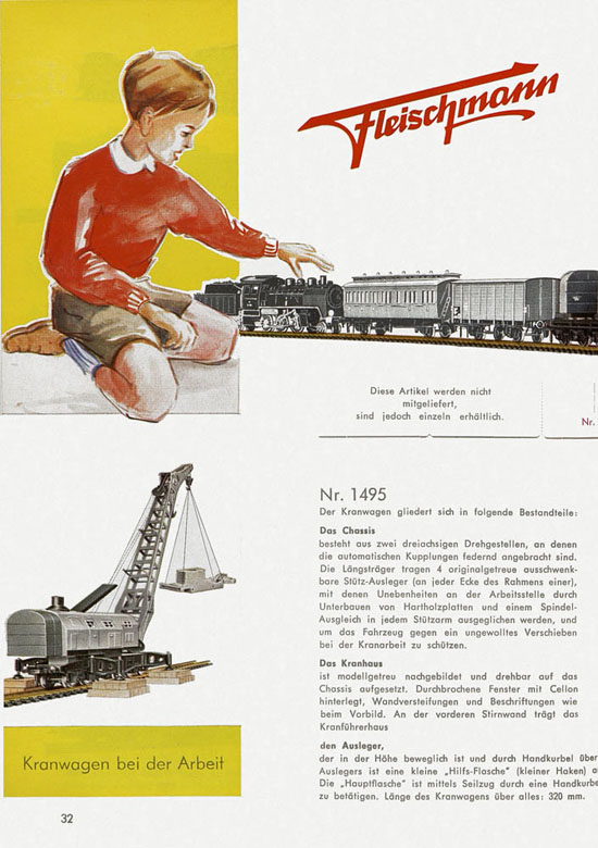 Seite 34 Fleischmann Katalog 1959-1960
