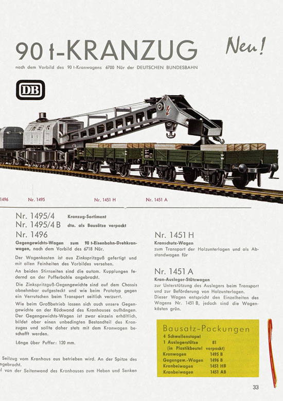 Seite 35 Fleischmann Katalog 1959-1960