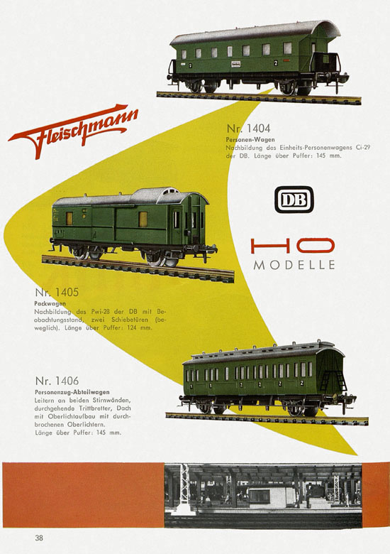 Seite 40 Fleischmann Katalog 1959-1960
