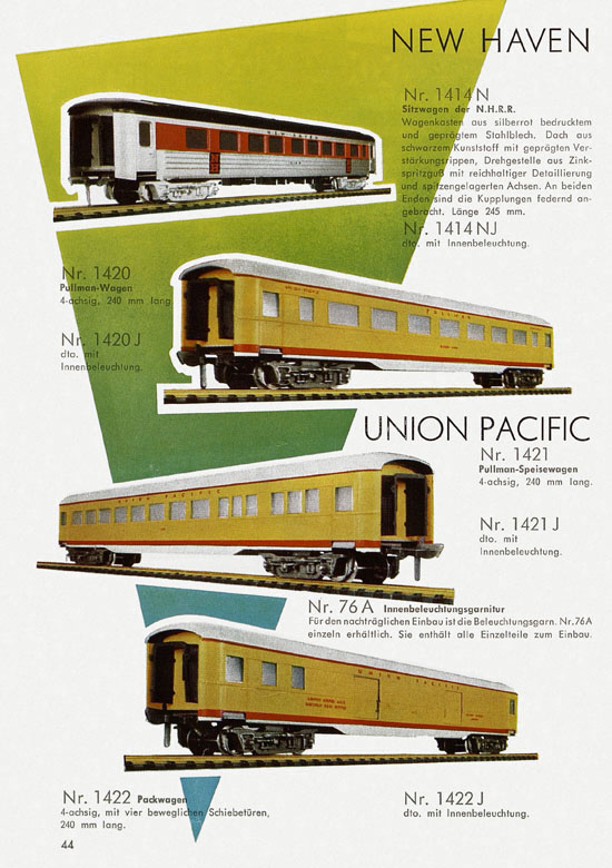 Seite 46 Fleischmann Katalog 1959-1960