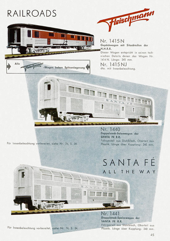 Seite 47 Fleischmann Katalog 1959-1960