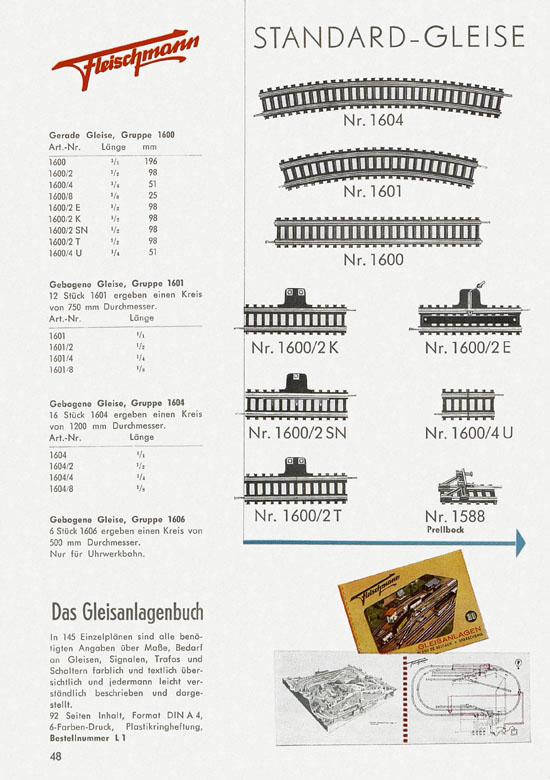 Fleischmann Katalog 1959-1960