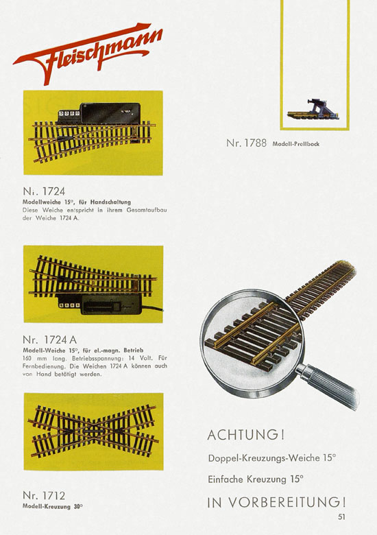 Seite 53 Fleischmann Katalog 1959-1960