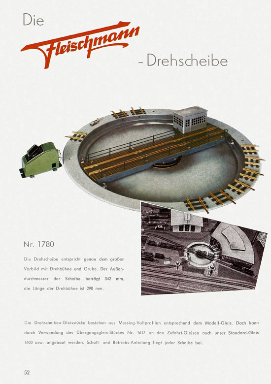 Seite 54 Fleischmann Katalog 1959-1960
