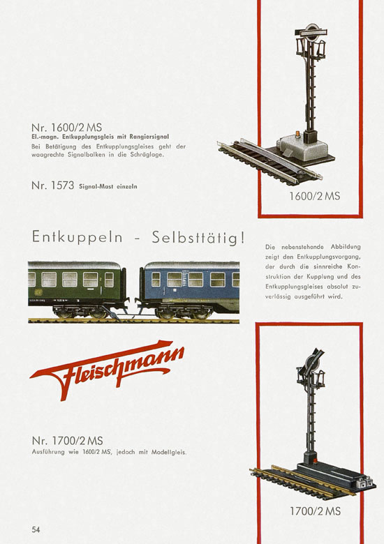 Seite 56 Fleischmann Katalog 1959-1960