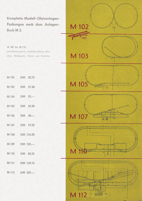 Seite 7 Fleischmann Katalog H0-Neuheiten 1961