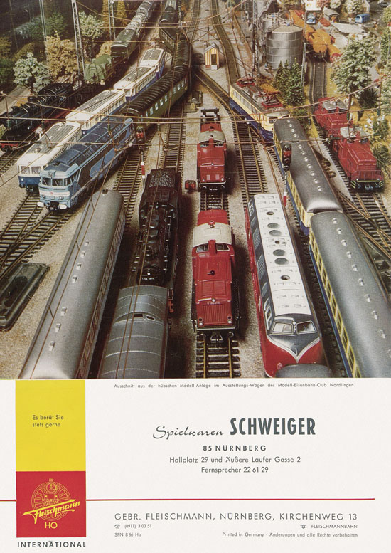 Seite 2 Fleischmann Katalog 1966-1967