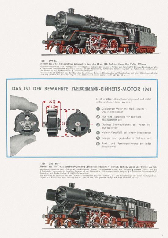 Seite 9 Fleischmann Katalog 1966-1967