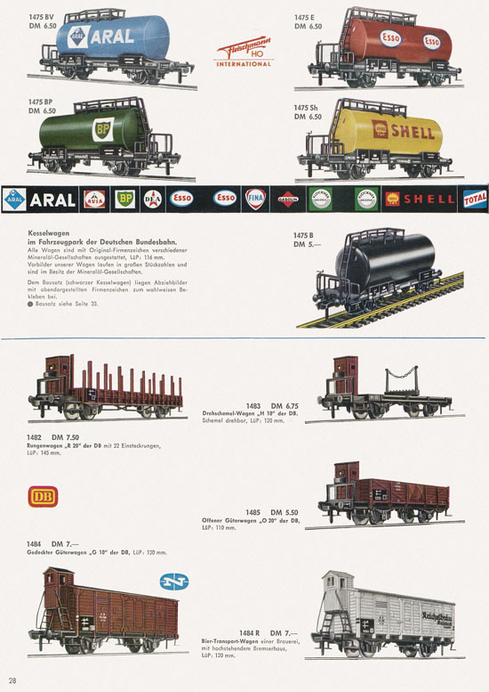 Seite 30 Fleischmann Katalog 1966-1967