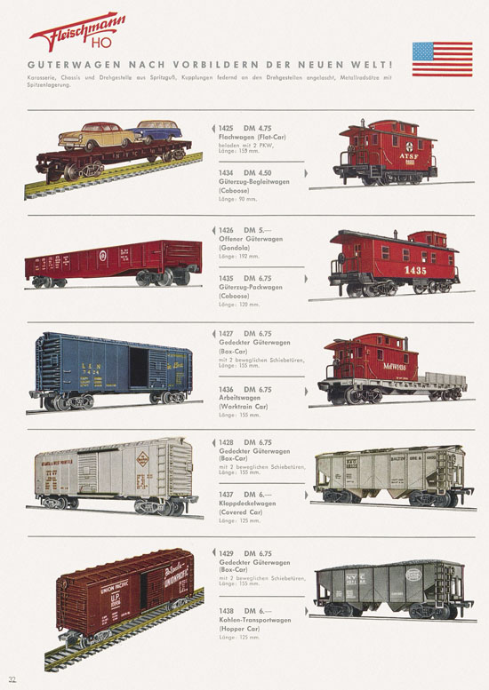 Seite 34 Fleischmann Katalog 1966-1967