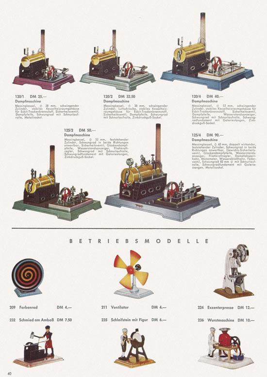 Seite 42 Fleischmann Katalog 1966-1967