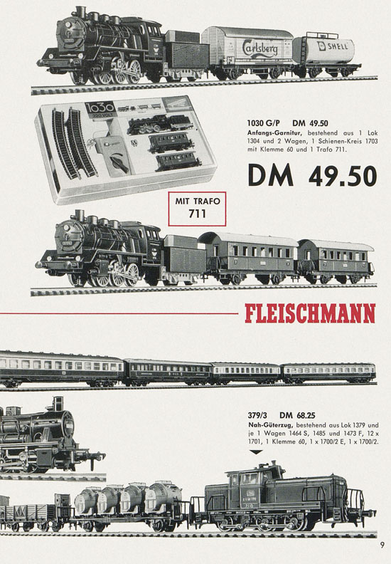 Fleischmann Neuheiten 1966