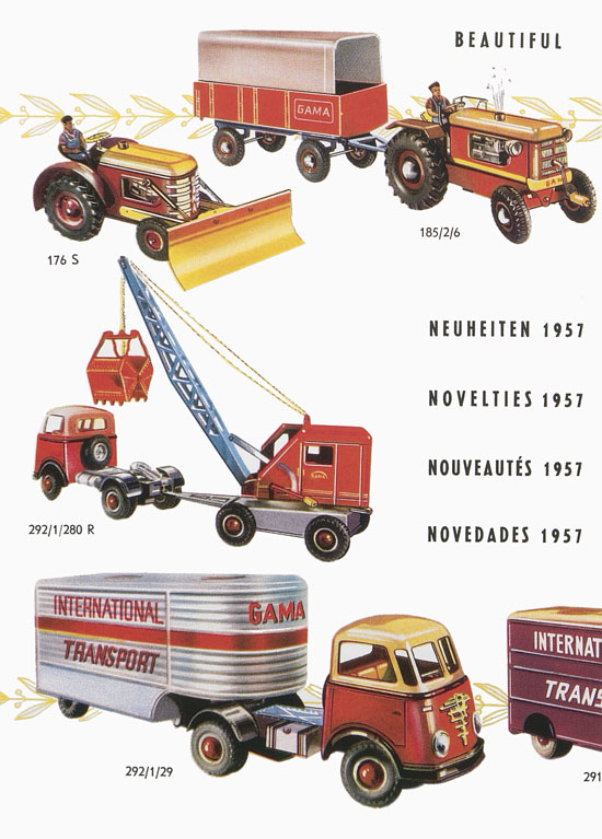 Seite 2 Gama Katalog Neuheiten 1957
