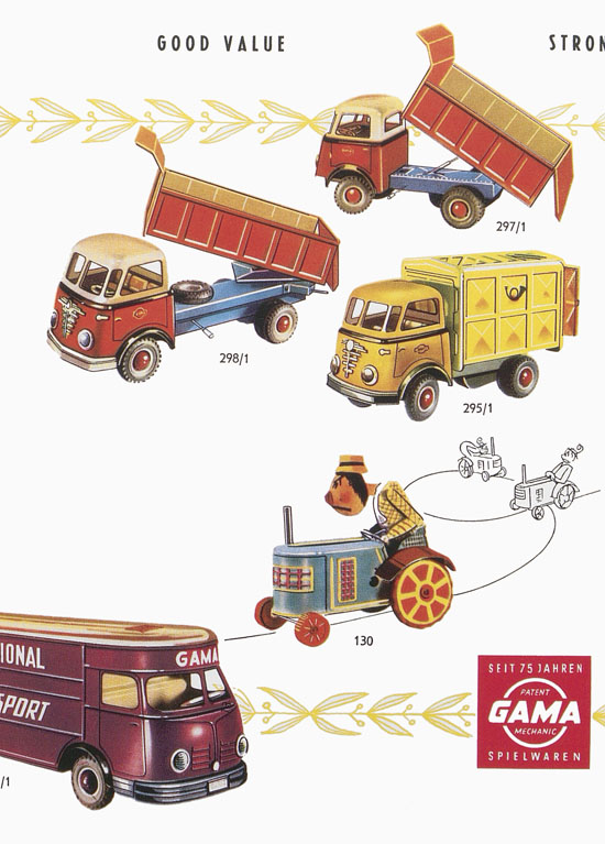 Seite 3 Gama Katalog Neuheiten 1957