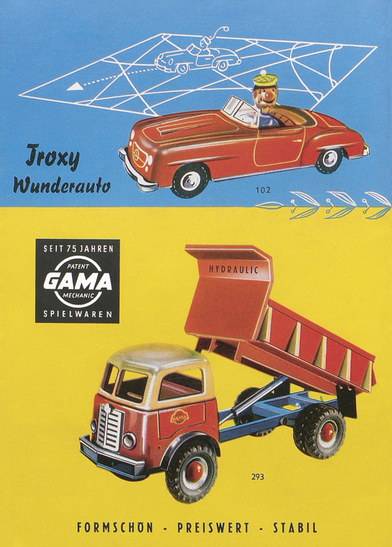 Seite 6 Gama Katalog Neuheiten 1957