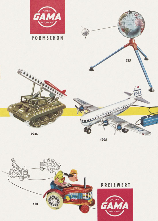 Seite 4 Gama Katalog Neuheiten 1958