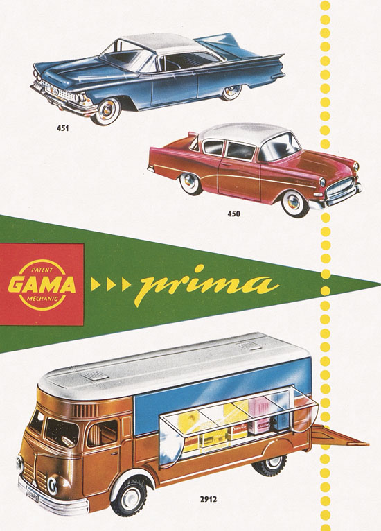 Gama Katalog Neuheiten 1959