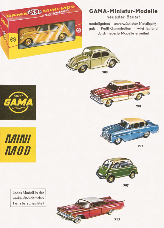 Seite 10 Gama Katalog Neuheiten 1959