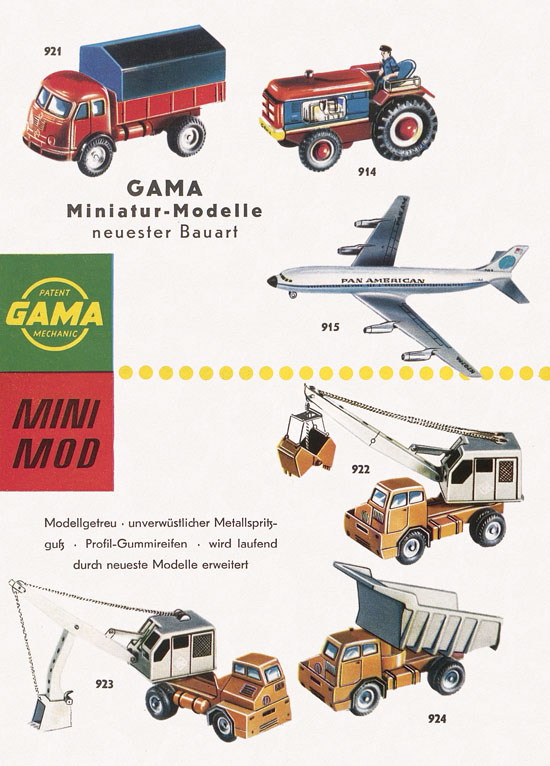 Seite 12 Gama Katalog Neuheiten 1959