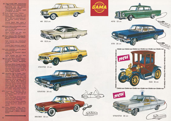 Seite 12 Gama Katalog 1966